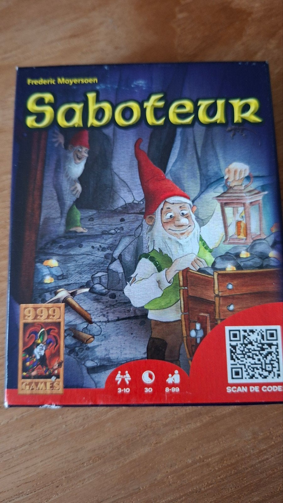 Saboteur, Vijf spelers of meer, Ophalen, Zo goed als nieuw, 999 games