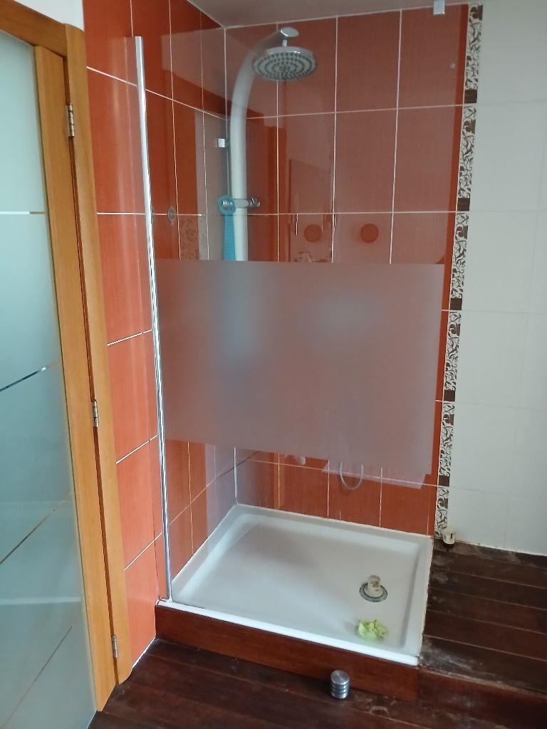paroi de douche, Enlèvement, Utilisé, Douche