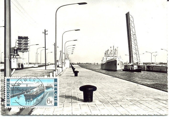 postzegels, Scheepvaart, Met stempel, Ophalen of Verzenden, Gestempeld