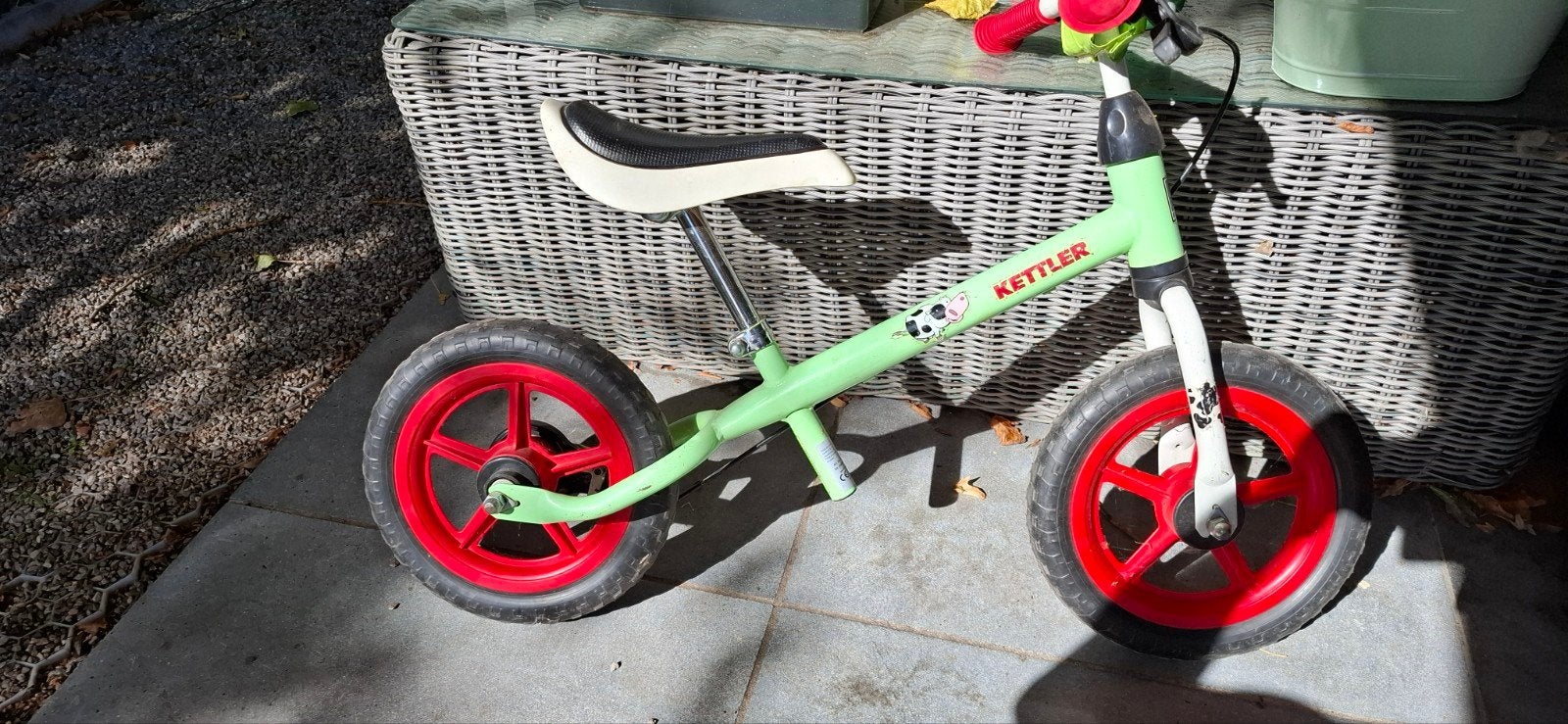 loopfietsje Kettler, Fietsen en Brommers, Ophalen
