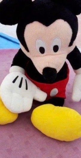 Knuffel Micky Mousse, Enfants & Bébés, Jouets | Peluches, Disney, Enlèvement, Comme neuf, Souris