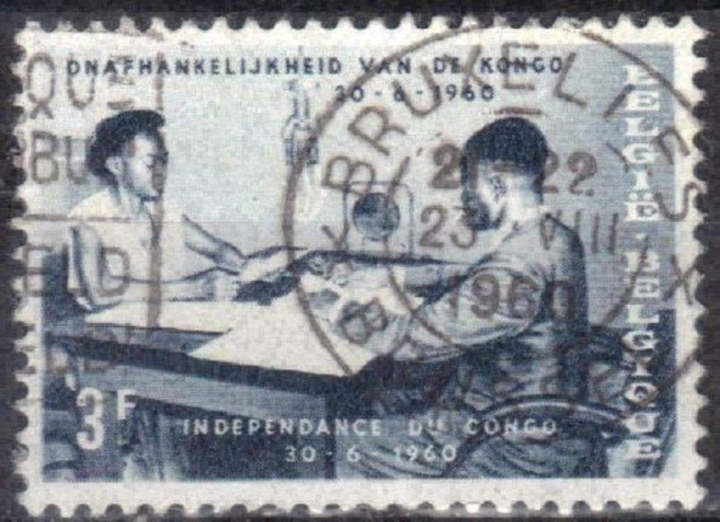 Belgie 1960 - Yvert/OBP 1144 - Onafhankelijkheid Congo (ST), Verzenden, Gestempeld, Gestempeld