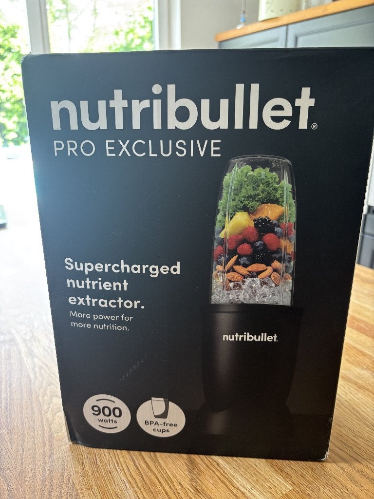 Nutribullet Pro exclusif noir neuf blender smoothie, Elektronische apparatuur, Juicers, Ophalen, Nieuw, Elektrisch, Citruspers