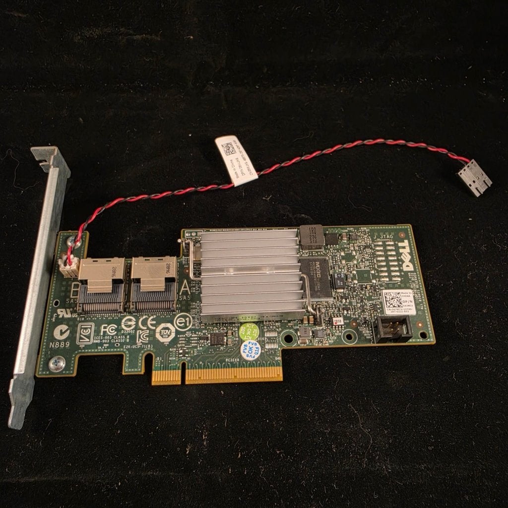Dell PERC H200 SAS/SATA RAID controller 6Gb/s (047MCV), Informatique & Logiciels, Enlèvement ou Envoi, Utilisé