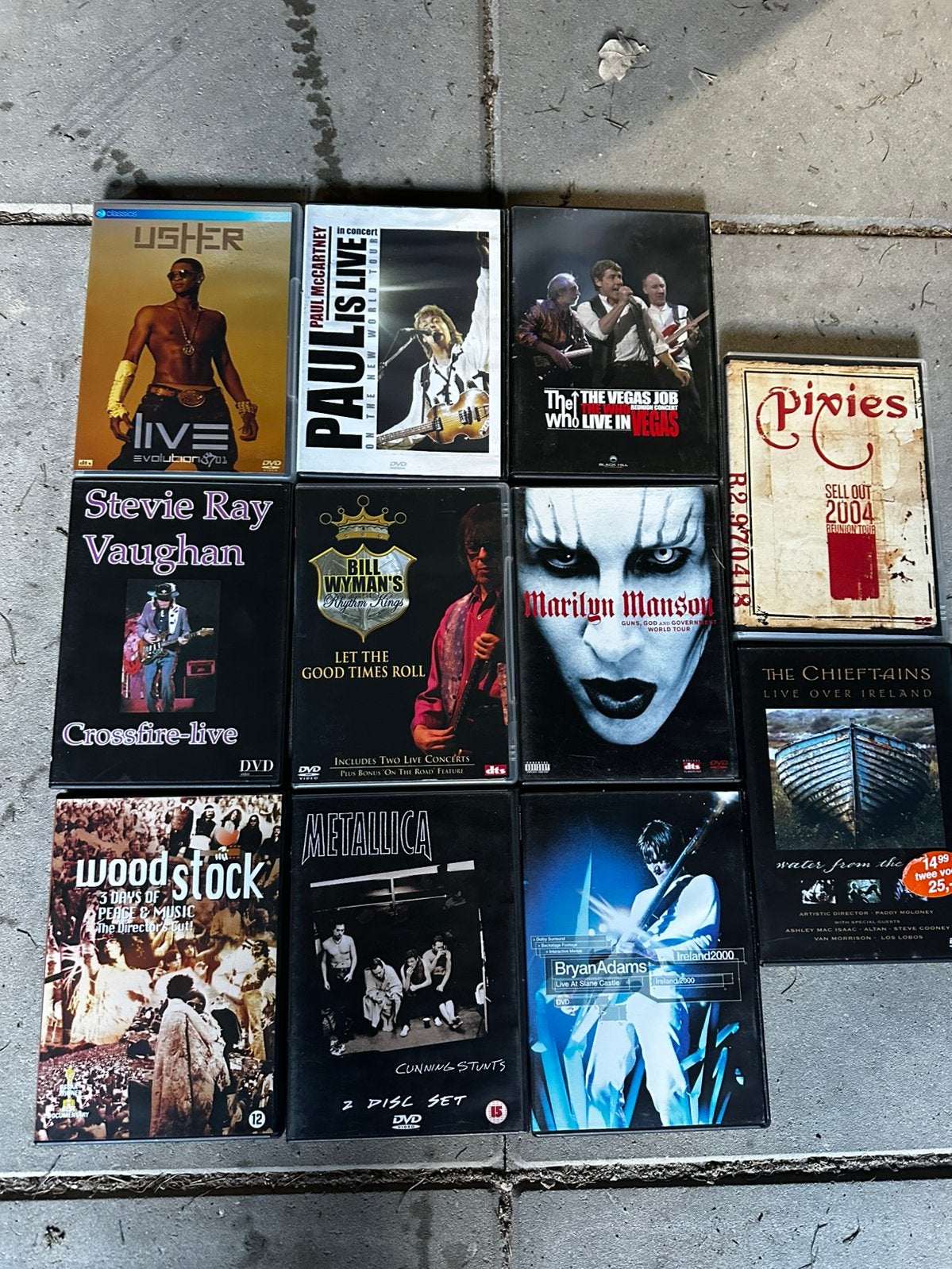 Diverse muziek dvd’s, Ophalen of Verzenden, Zo goed als nieuw