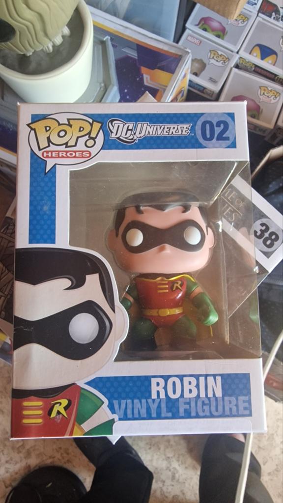 Funko Pop DC Universe 02 Robin, Enlèvement ou Envoi