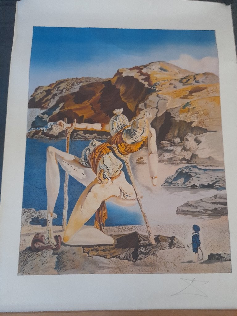 Salvador Dali, Ophalen