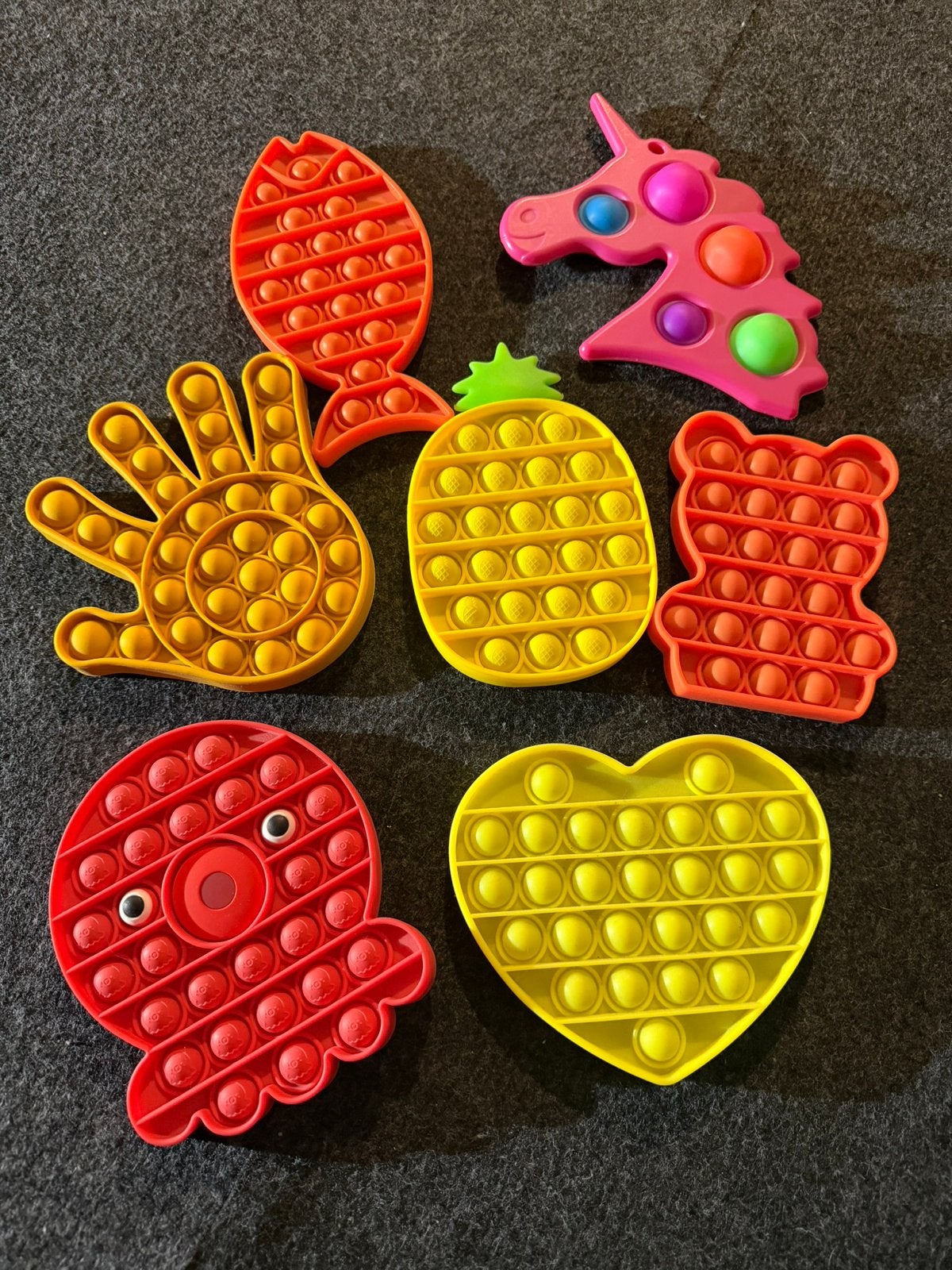 Lot Fidget toys pop it, Enlèvement, Utilisé