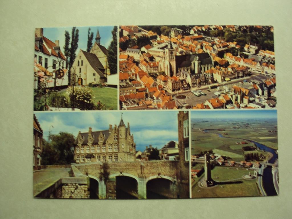 55257 - DIKSMUIDE - 4 ZICHTEN - ZIE 2 FOTO'S, Verzenden