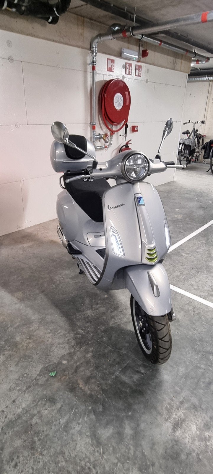 Vespa scooter, Enlèvement