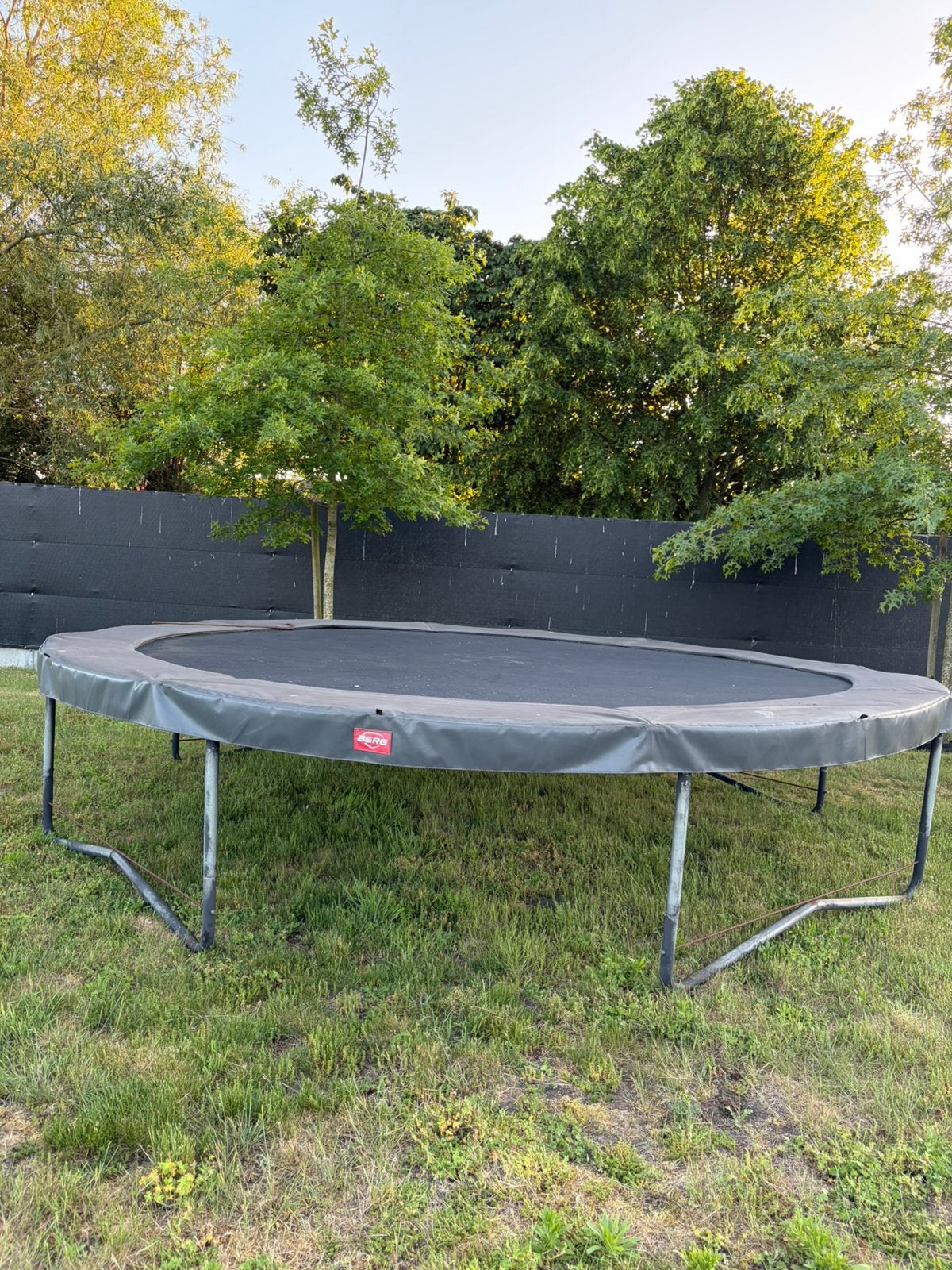 Trampoline Berg JS 430 zwart, Ophalen, Gebruikt