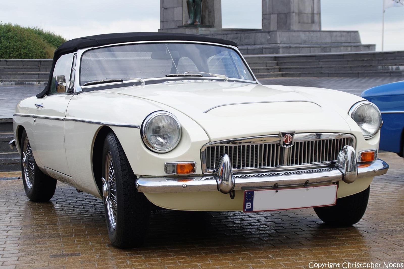 Mg mgc cabrio, Auto's, C, Zwart, Cabriolet, Wit