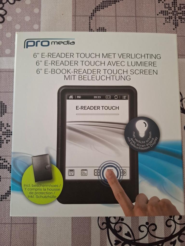 E-reader 6 inch, Ophalen