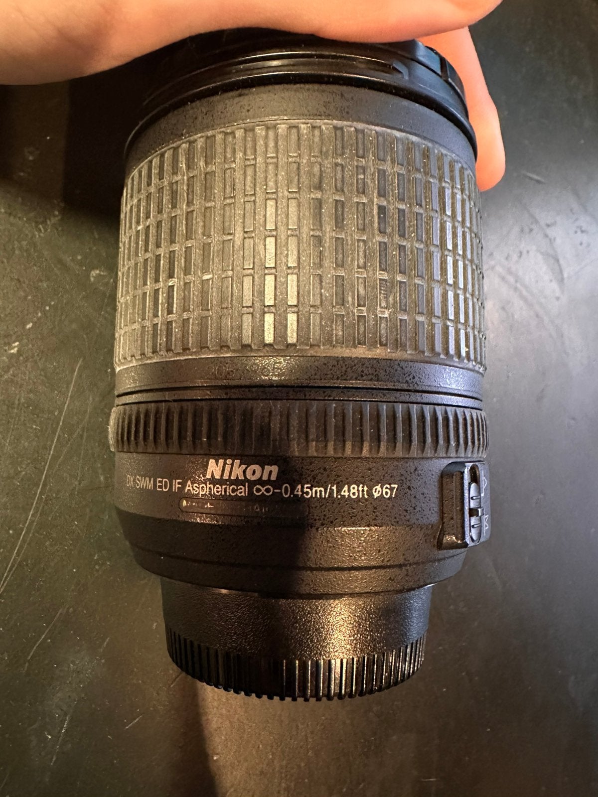 Nikon DX SWM ED IF asphérique (ø67), Enlèvement ou Envoi, Comme neuf, Objectif grand angle, Zoom