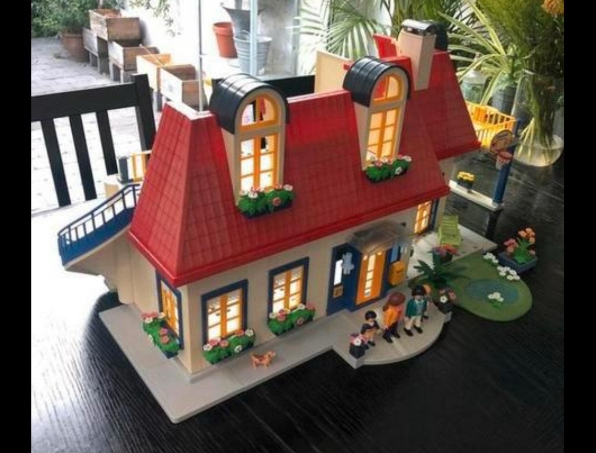 Playmobiel huis veel toebehoren en auto, Enlèvement ou Envoi, Comme neuf