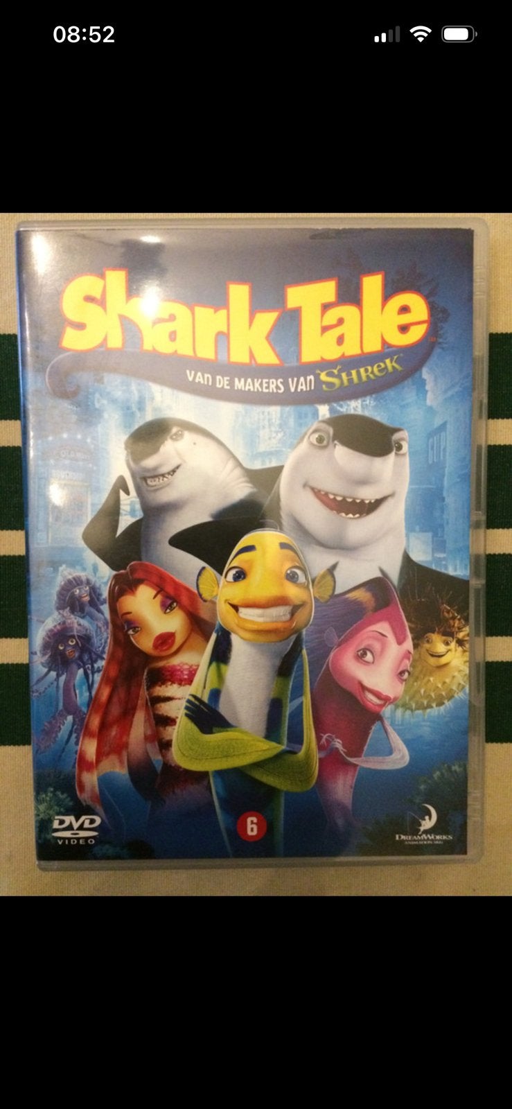 DVD Shark Tale, Europees, Bonusmateriaal, Animatie, Nederlands