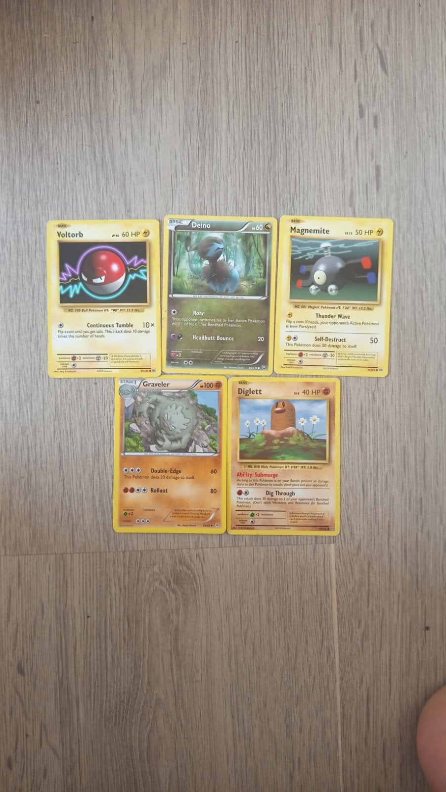 Cartes Pokemon, Envoi