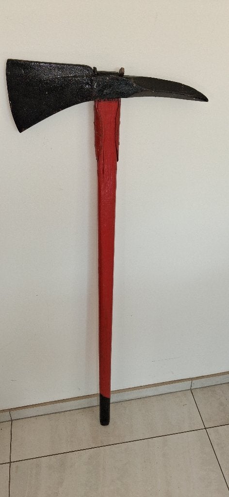 zeldzame grote bijl Franse brandweer ca 1850, Ophalen of Verzenden, Overige soorten, Overige typen