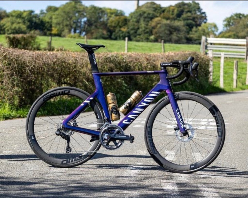Canyon Aeroad CFR Alpecin, Autres marques, 57 à 61 cm, Comme neuf, Enlèvement
