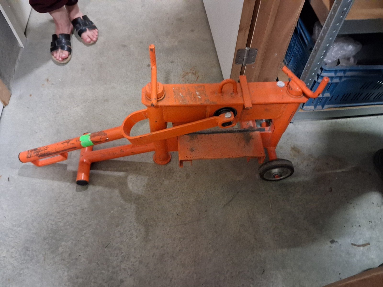 kliker knipper, Ophalen