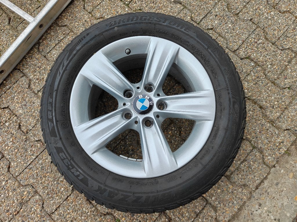 Wintervelgen BMW met TPMS sensors, Auto-onderdelen, Ophalen, 16 inch, Banden en Velgen, Winterbanden