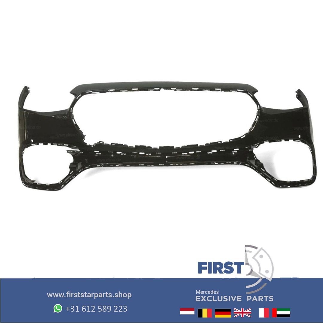 W223 S KLASSE S63 AMG BUMPER A2238853901 origineel Mercedes, Gebruikt, -, Voor, Ophalen of Verzenden