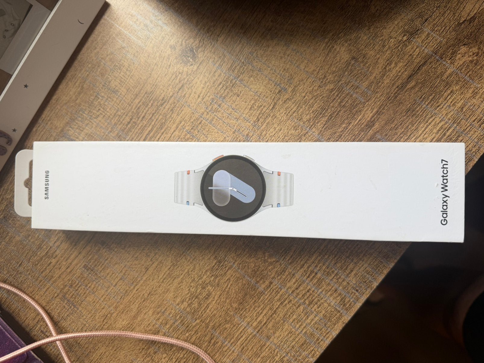 Samsung galaxy watch 7 44mm, Handtassen en Accessoires, Smartwatches, Zo goed als nieuw, Zwart, Ophalen