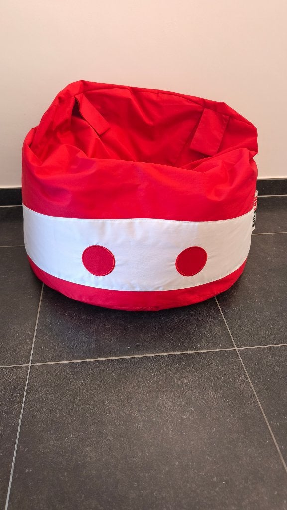 Zitzak, Ophalen, Zo goed als nieuw, Rood, Zitzak