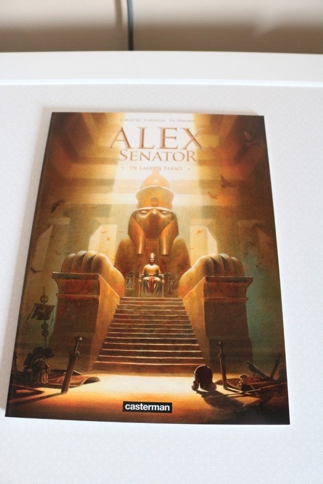 Alex Senator Nr 2 : De laatste farao - 1-ste druk 2013, Boeken, Eén stripboek, Ophalen of Verzenden, Zo goed als nieuw, Martin/Mangin/Demarez