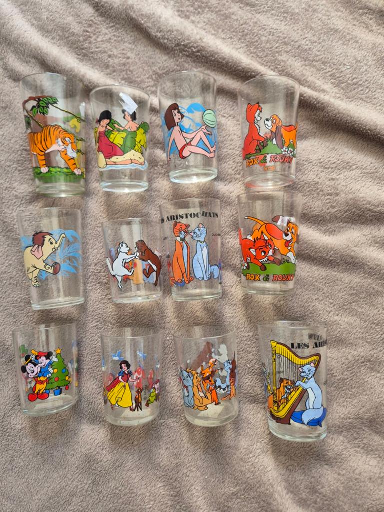 23 glazen Disney, Verzamelen, Disney, Ophalen of Verzenden