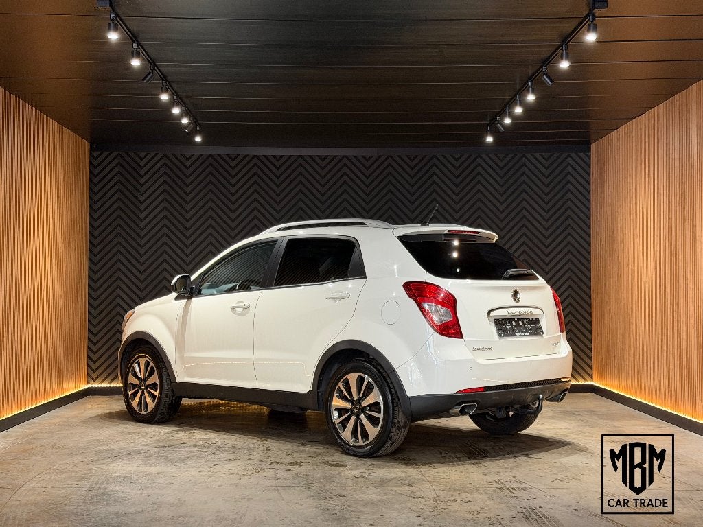 ✅ Ssangyong Korando 2.0D GARANTIE Airco Trekhaak Leder Psens, Autos, Cuir, Achat, Entreprise, Boîte manuelle