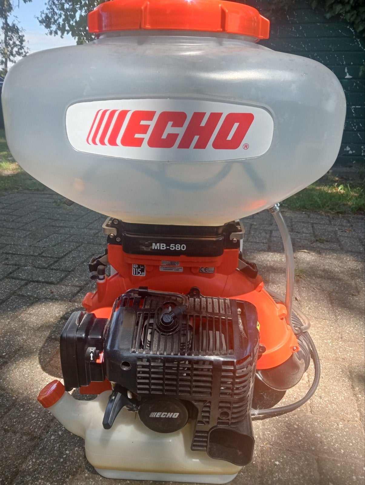 Rugspuit/bladblazer Echo MB-580 benzine, Ophalen of Verzenden
