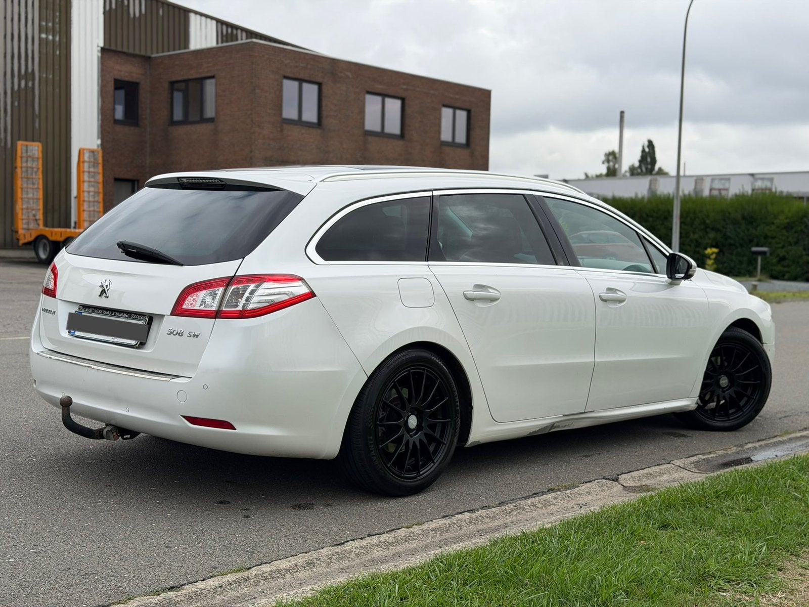 Peugeot 508 SW 2.0 HDi Full Optie! 2013* 319.000Km's! EURO 5, Auto's, 100 kW, Euro 5, Zwart, Wit