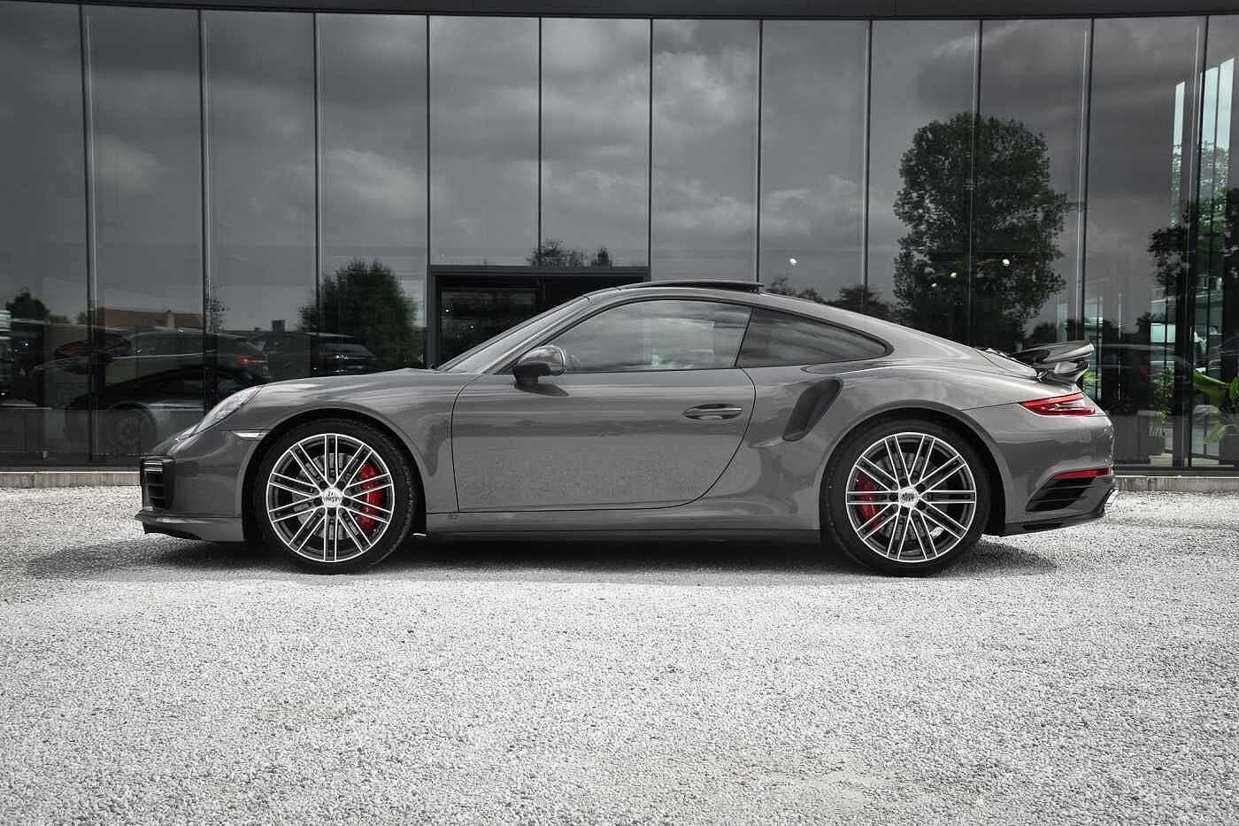 Porsche 911 TURBO 991 *Porsche History* PDLS+ 18-Way Panoram, Autos, Porsche, Argent ou Gris, Achat, 2 places, 2 portes