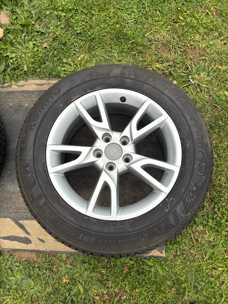 Roues d'hiver Audi Q3/VW Tiguan/Skoda/Kodiaq 17 pouces, 17 pouces, Enlèvement, Jante(s), Pneus hiver