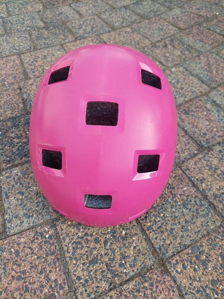 Fietshelm Oxelo roze maat 52-54, Fietsen en Brommers, Fietsaccessoires | Fietshelmen, Ophalen, Meisje, Overige maten, Zo goed als nieuw