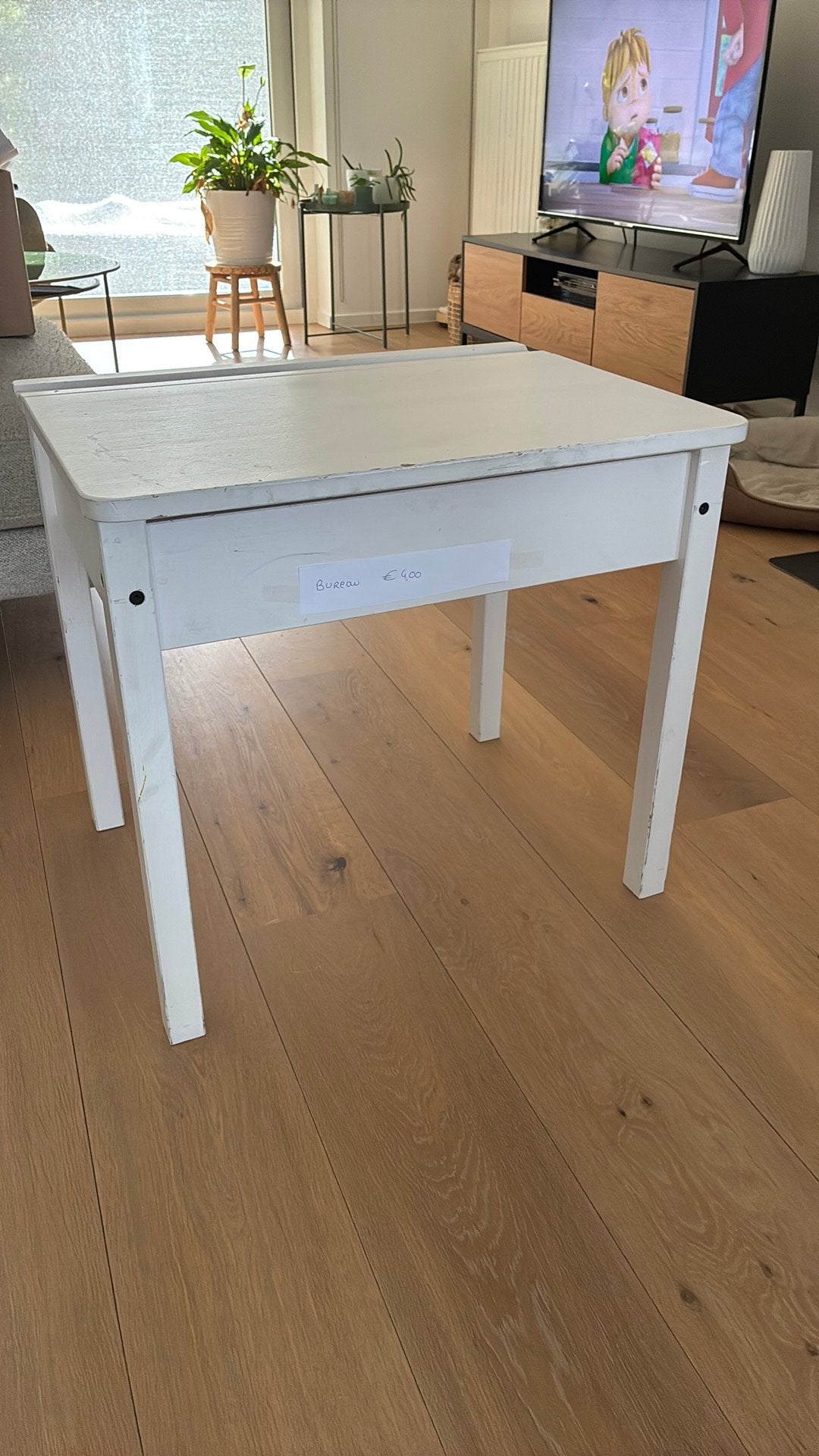 Mini bureautafeltje kinderen, Enlèvement, Utilisé, 50 à 100 cm, 50 à 100 cm