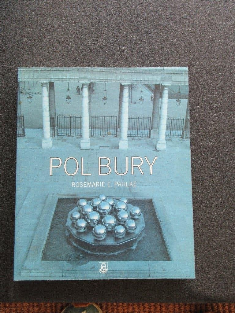 Kunstboek boek POL BURY Rosemarie E. Pahlke Gemeentekrediet, Ophalen
