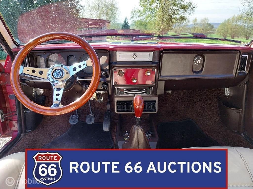 Lancia Beta Coupe | 1977 | Route 66 Auctions, Zwart, Bedrijf, Handgeschakeld, Overige carrosserie
