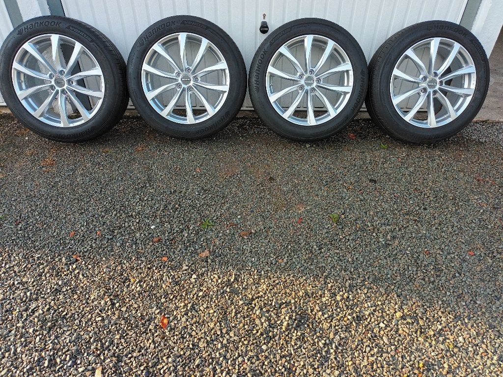 4 MAK Wolf velgen silver, Auto-onderdelen, Banden en Velgen, Ophalen, 19 inch, Velg(en)