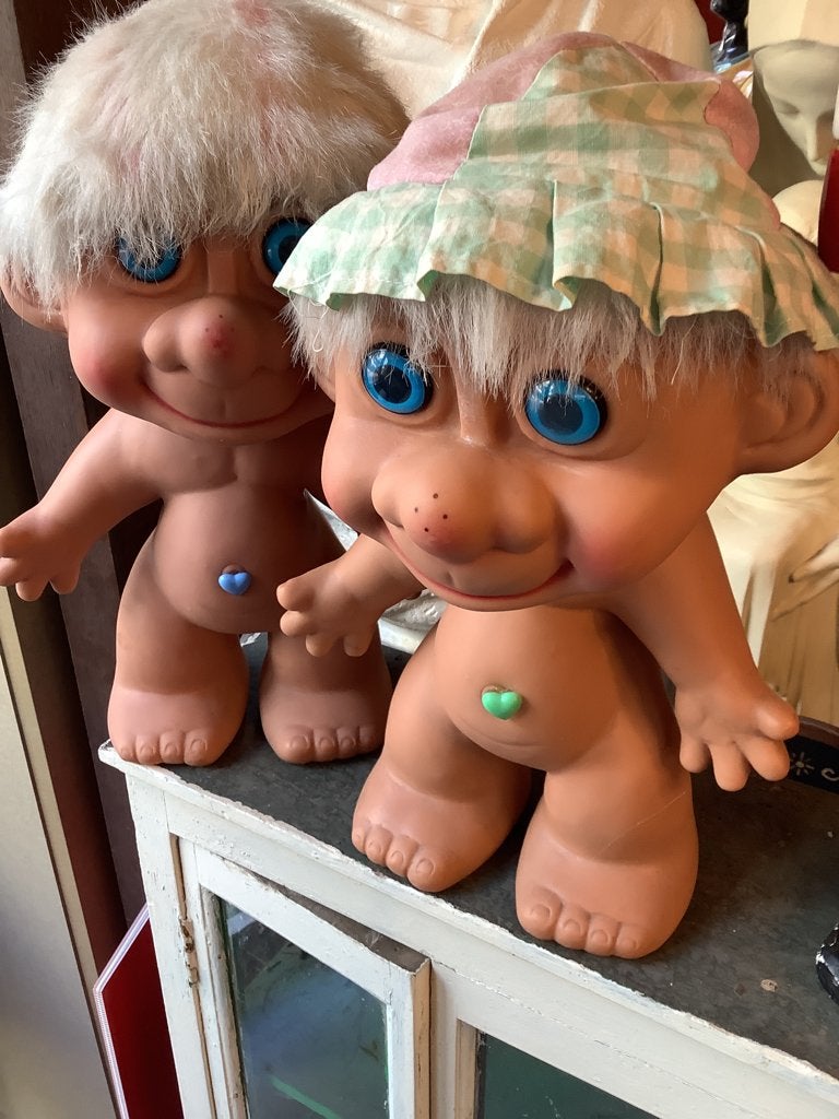 Reuze trollen jaren 70, Antiquités & Art, Enlèvement