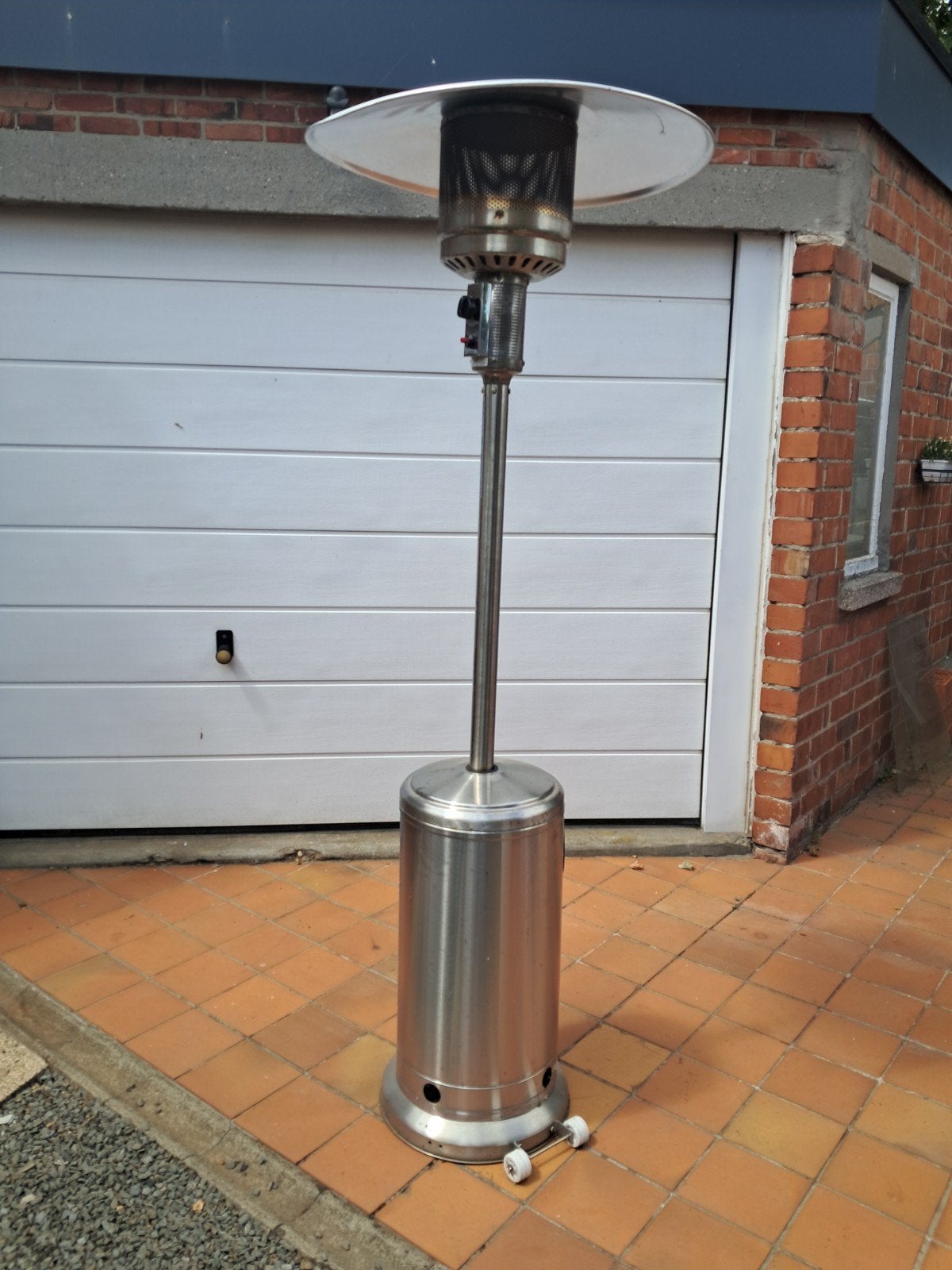 terras verwarmer, Ophalen, Gebruikt, Parasol, Gas