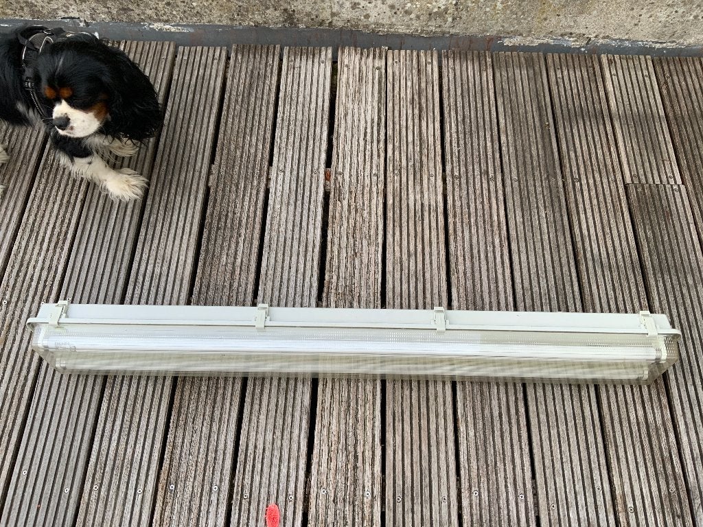 Tl armatuur IP 65 120cm, Kunststof, Overige fittingen, Ophalen of Verzenden, Zo goed als nieuw