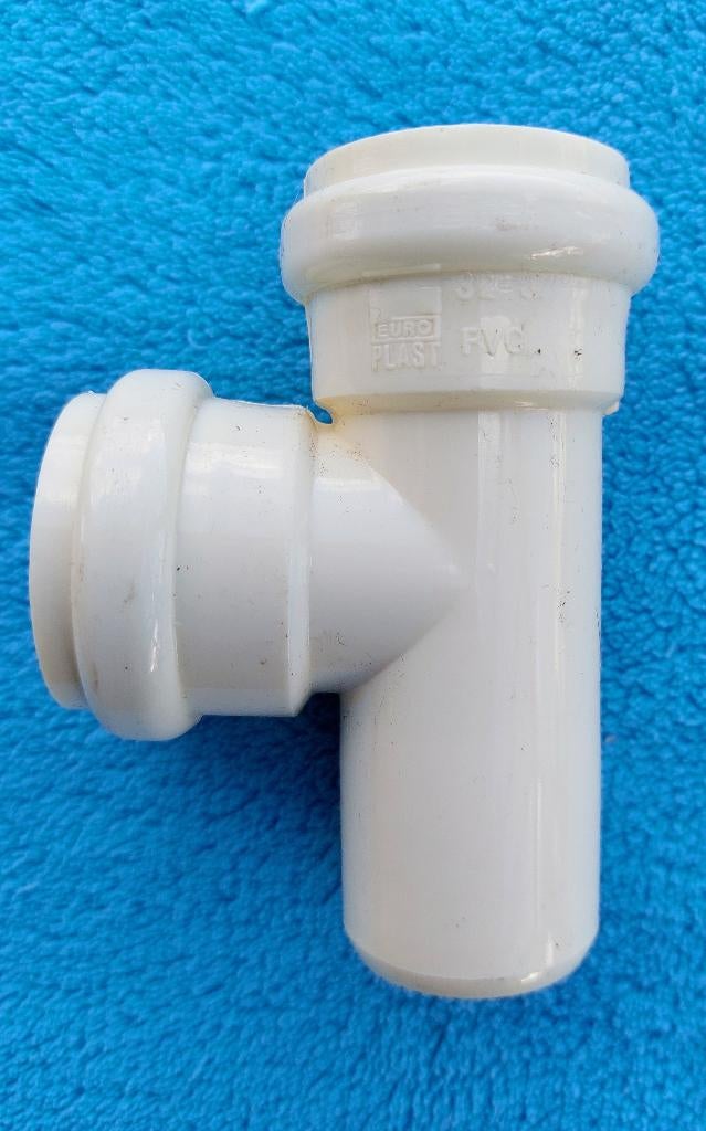 Sanitair hulpstukken dia 32   -  ivoor met rubber., Ophalen of Verzenden, Nieuw, Overige typen