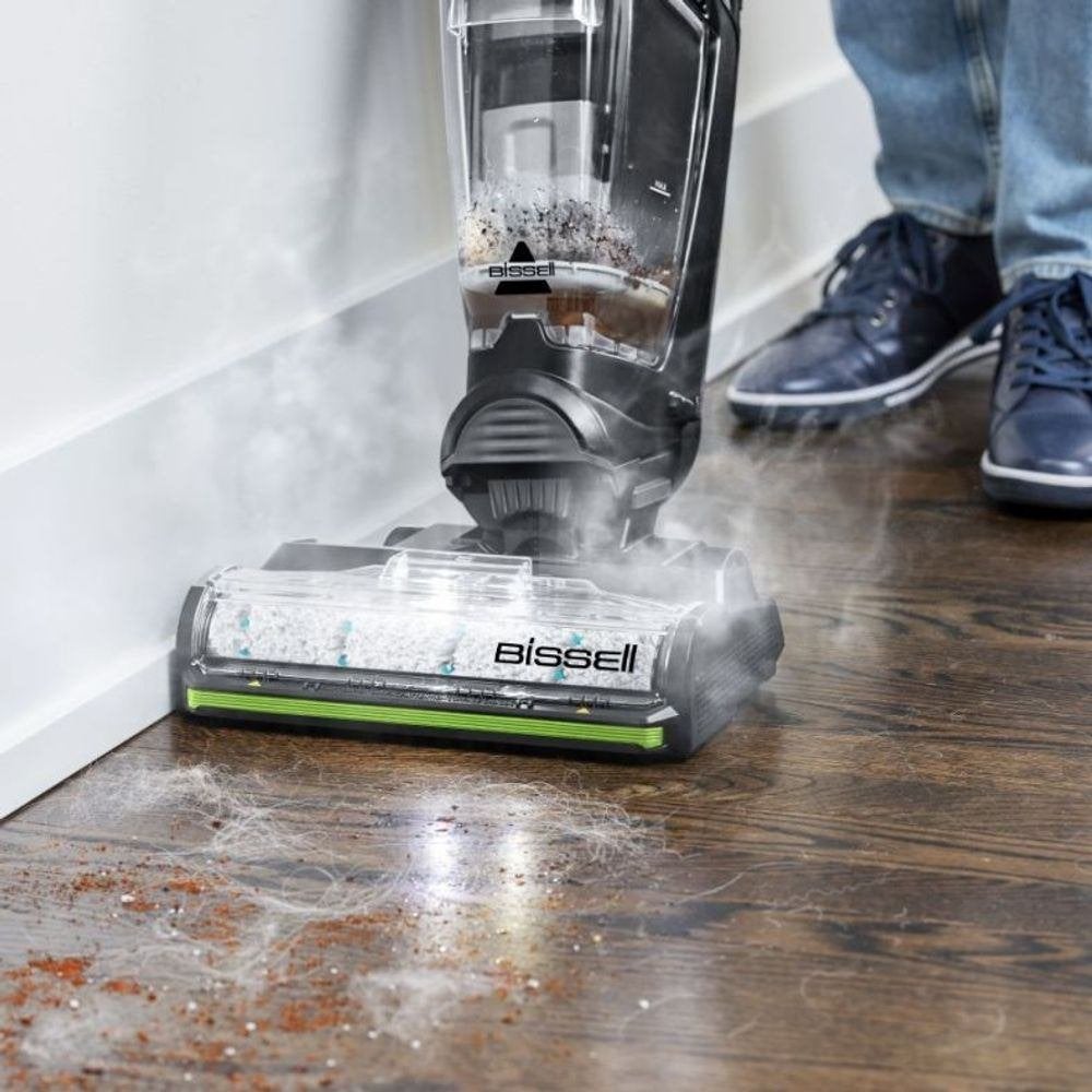 TE HUUR : Bissell CrossWave HydroSteam Pet te huur, Ophalen, Stoomreiniger