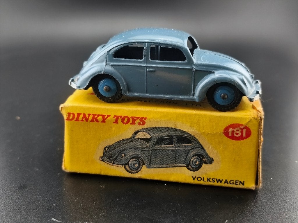 DINKY TOYS UK VOLKSWAGEN COX REF 181, Enlèvement ou Envoi, Utilisé, Voiture, Dinky Toys