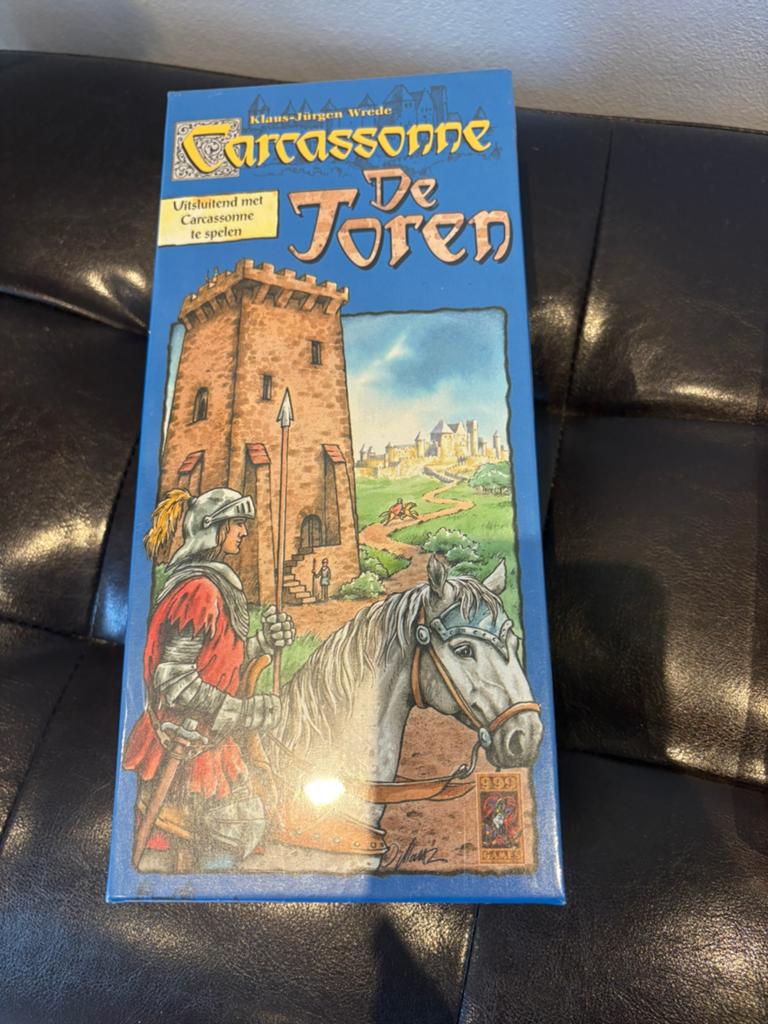 Uitbetaling Carcassonne de toren 1e generatie., Hobby & Loisirs créatifs, Jeux de société | Jeux de cartes, Enlèvement ou Envoi