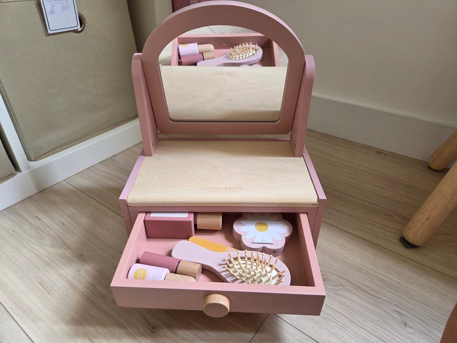 little dutch kaptafel, Ophalen