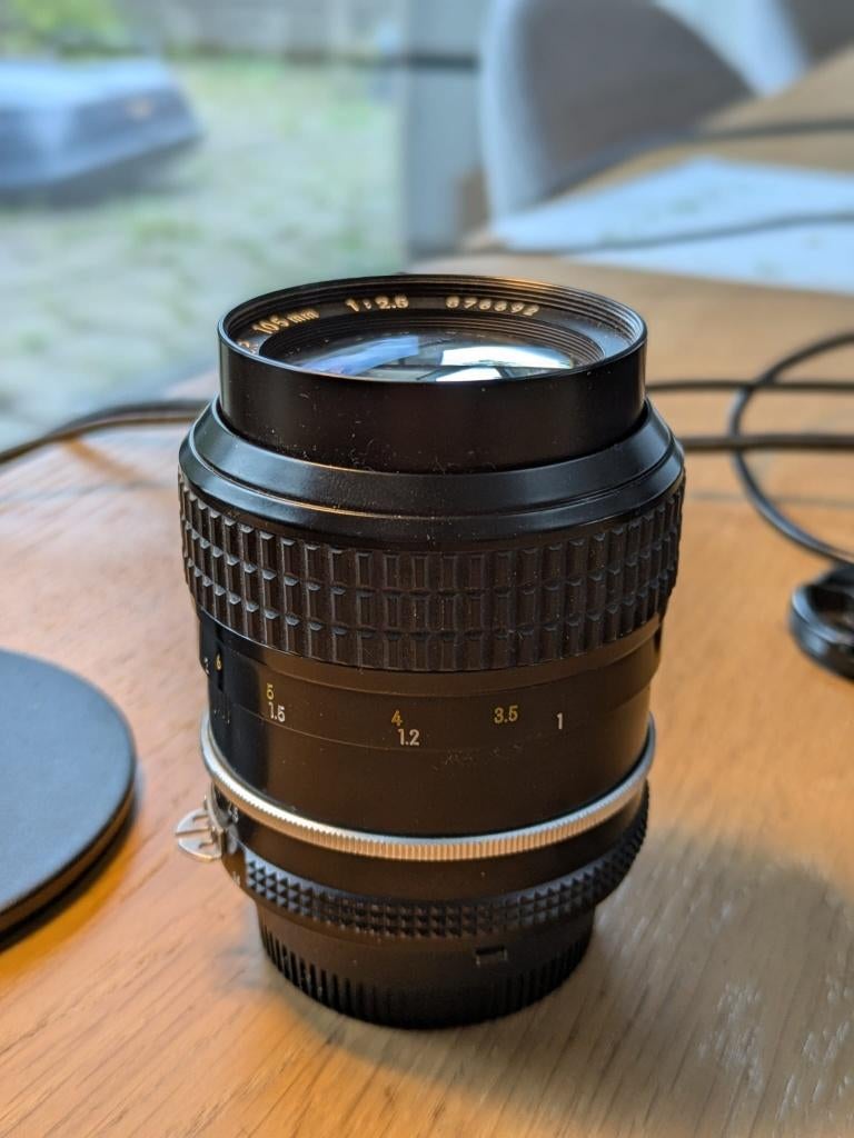 Nikkor 105 2.5 (876692), Ophalen, Gebruikt, Telelens
