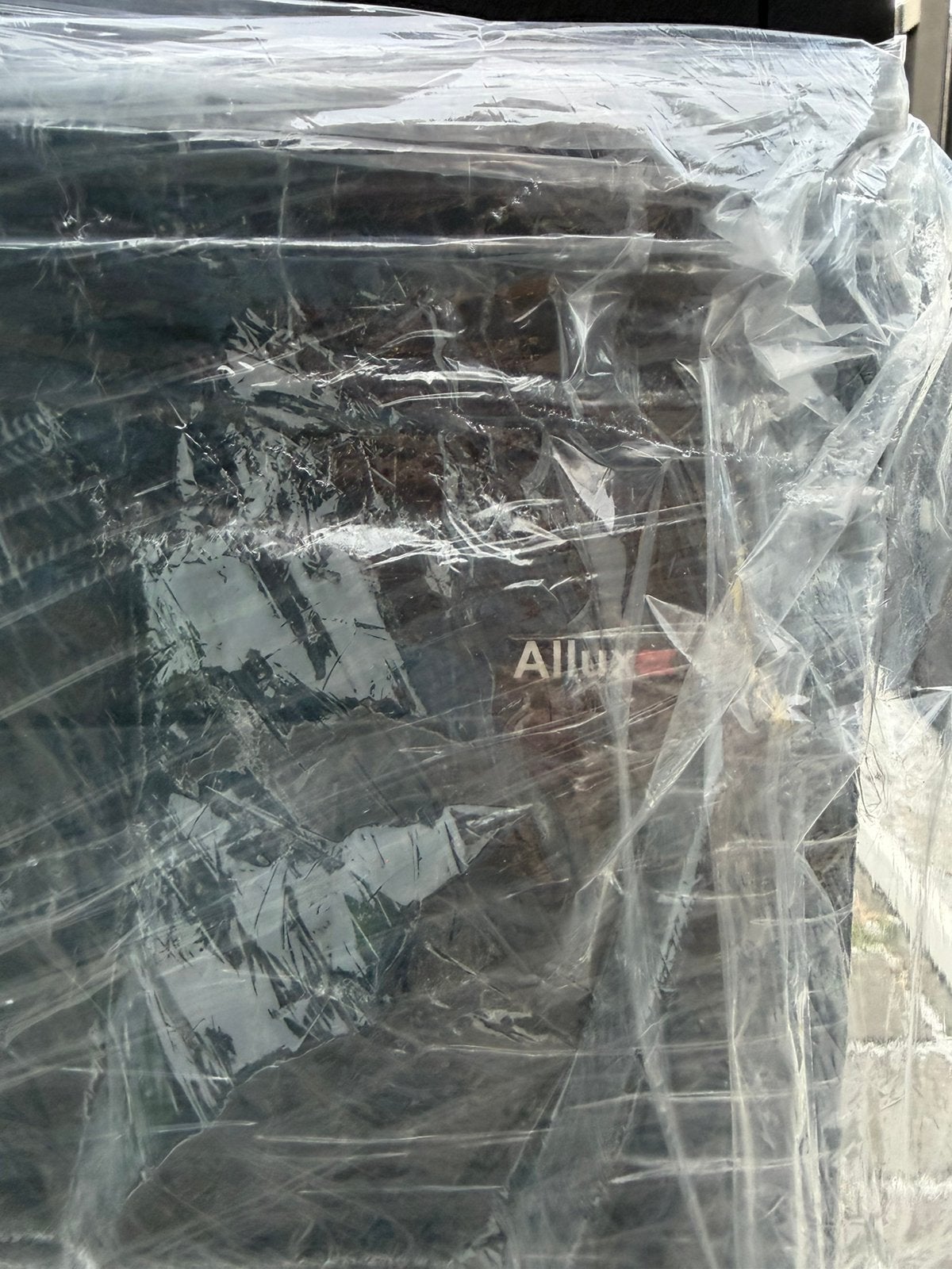 Boîte à colis Allux 600 - Noire - Entièrement neuve, Enlèvement, Neuf, Aluminium, Sur pied